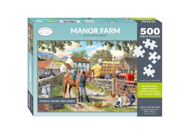 Book cover of: Jigsaw 500 Piece - Manor Farm (L)
