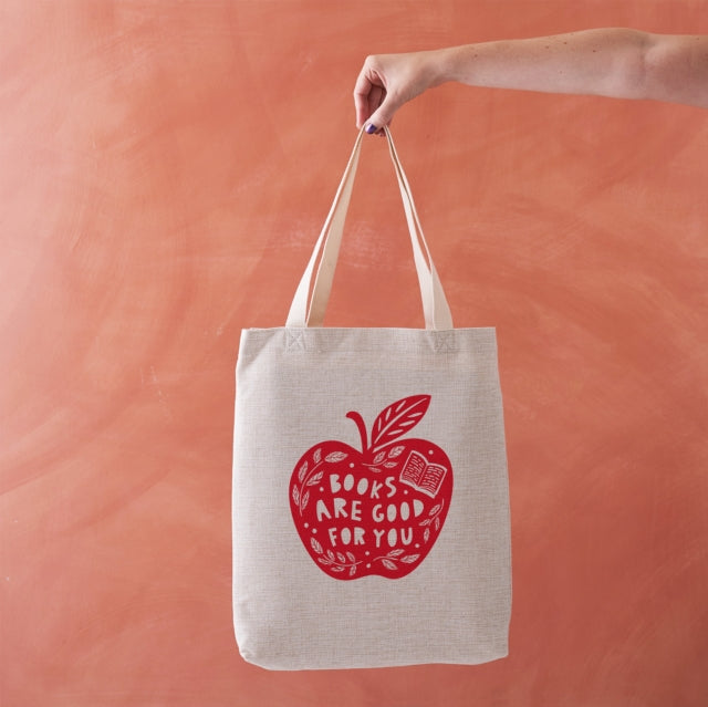 Book cover of: Books are good for you - Literary Tote Bag