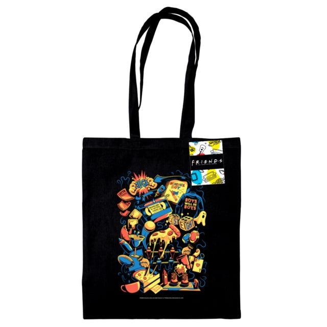 Book cover of: Friends (If You Know) Black Tote Bag