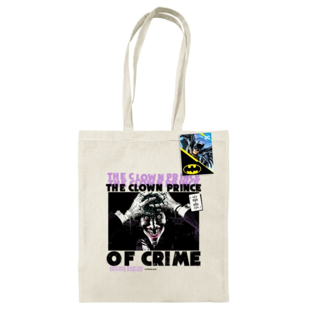 Book cover of: Batman (The Clown Prince) Tote Bag