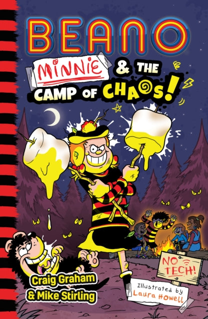 Book cover of: Beano Minnie and the Camp of Chaos. By: Beano Studios