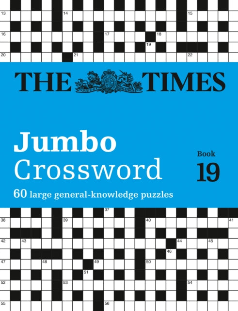 Times 2 Jumbo Crossword Book 19, 60 Large General-Knowledge Crossword Puzzles 9780008618087 The Times Mind Games