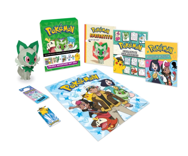 Book cover of: Pokemon: Paldea Adventure Gift Box