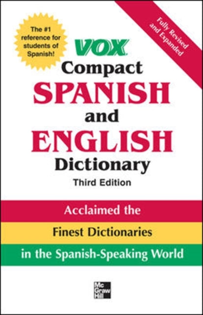 Book cover of: Vox Compact Spanish & English Dictionary, 3E (HC). By: Vox