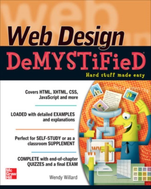 Book cover of: Web Design DeMYSTiFieD. By: Wendy Willard