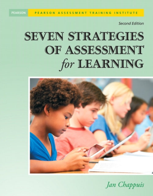 Book cover of: Seven Strategies of Assessment for Learning. By: Jan Chappuis