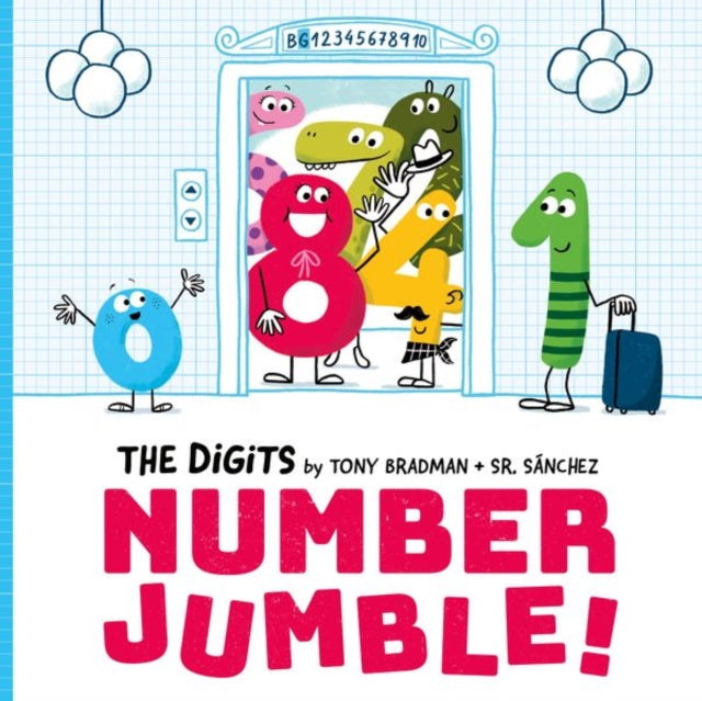 Book cover of: Digits: Number Jumble. By: Tony Bradman