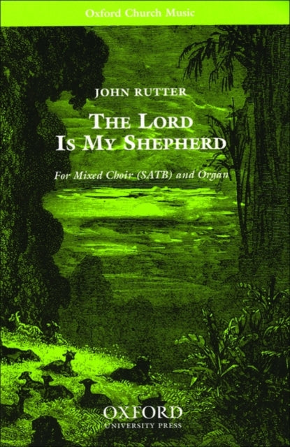 Book cover of: Lord is my shepherd. By: John Rutter