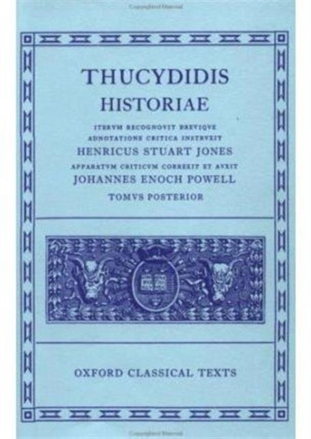 Book cover of: Thucydides Historiae Vol. II: Books V-VIII. By: Thucydides