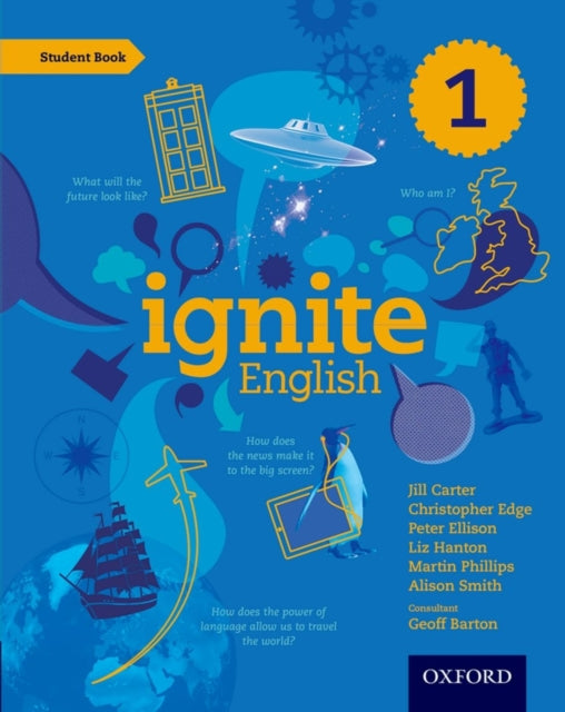 Book cover of: Ignite English: Student Book 1