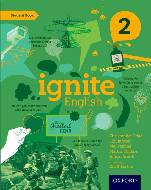 Book cover of: Ignite English: Student Book 2