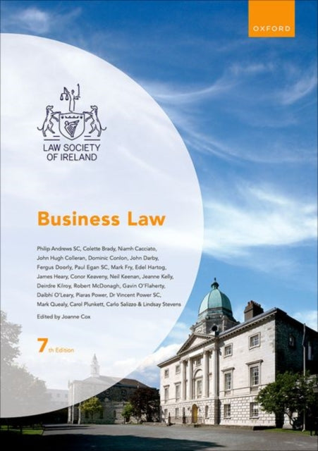 Book cover of: Business Law. By: Joanne Cox