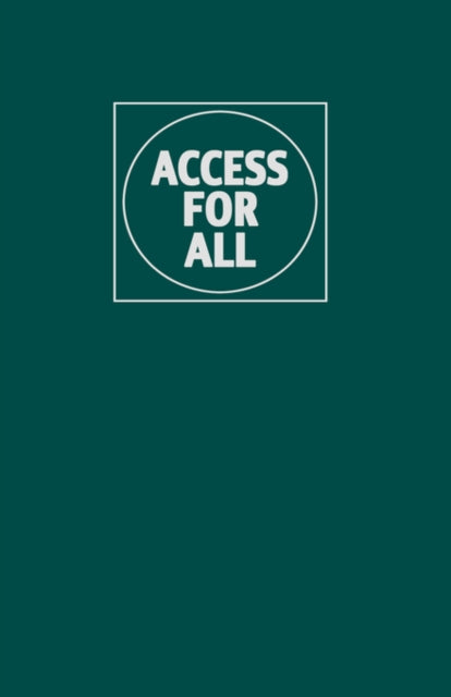 Book cover of: Access for All