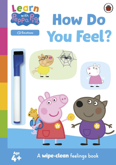 Book cover of: Learn with Peppa: How Do You Feel?. By: Peppa Pig