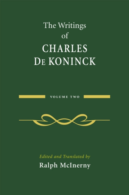 Book cover of: Writings of Charles De Koninck