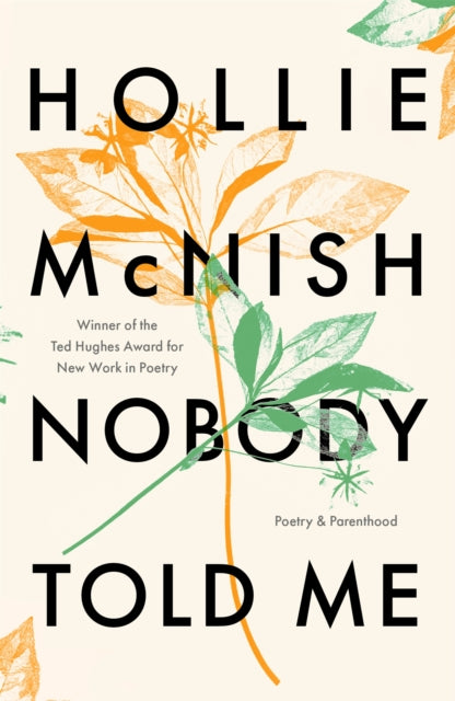 Nobody Told Me, Poetry and Parenthood 9780349726571 Hollie McNish