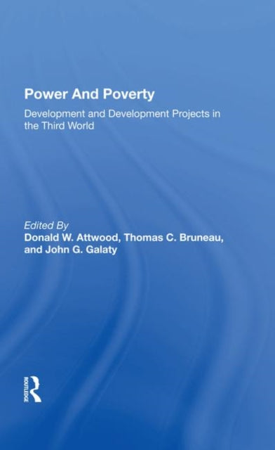 Book cover of: Power And Poverty. By: Donald W. Attwood
