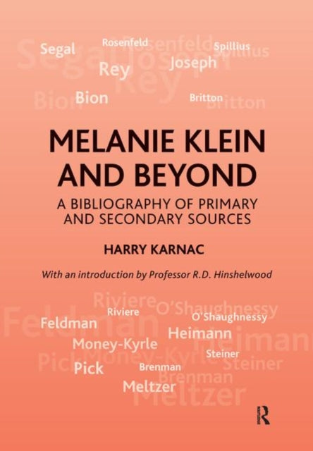 Book cover of: Melanie Klein and Beyond. By: Harry Karnac