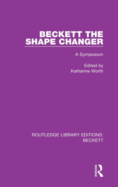 Book cover of: Beckett the Shape Changer. By: Katharine Worth