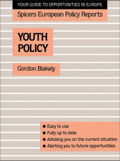 Book cover of: Youth Policy