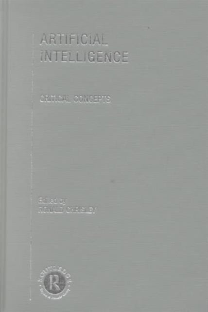 Book cover of: Artificial Intelligence. By: R. Chrisley