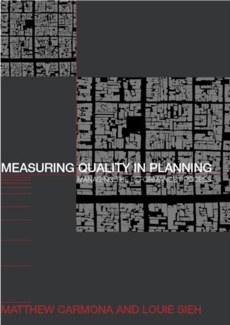 Book cover of: Measuring Quality in Planning