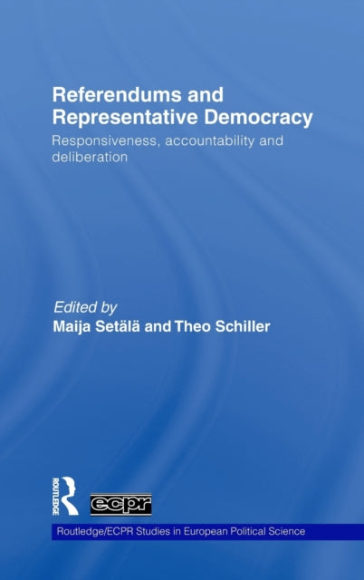 Book cover of: Referendums and Representative Democracy