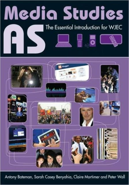 Book cover of: AS Media Studies. By: Antony Bateman