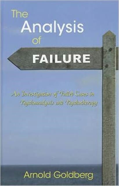 Book cover of: Analysis of Failure. By: Arnold Goldberg
