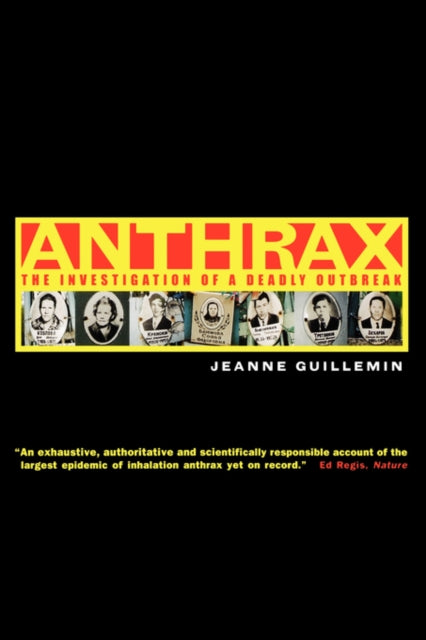 Book cover of: Anthrax. By: Jeanne Guillemin