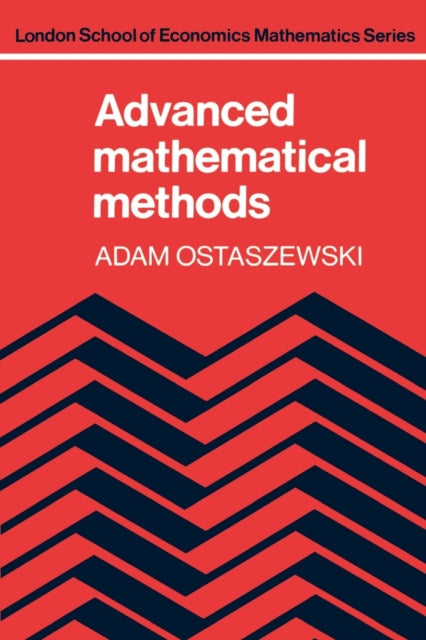 Book cover of: Advanced Mathematical Methods