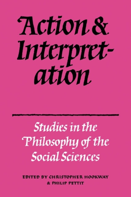 Book cover of: Action and Interpretation