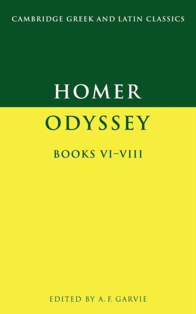 Book cover of: Homer: Odyssey Books VI-VIII. By: Όμηρος