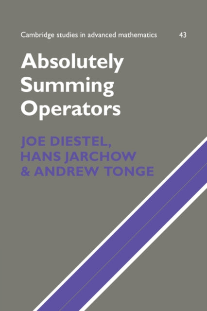 Book cover of: Absolutely Summing Operators