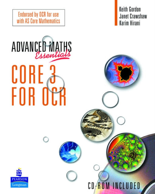 Book cover of: A Level Maths Essentials Core 3 for OCR Book and CD-ROM. By: J Crawshaw