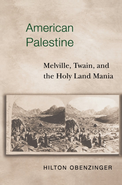 Book cover of: American Palestine