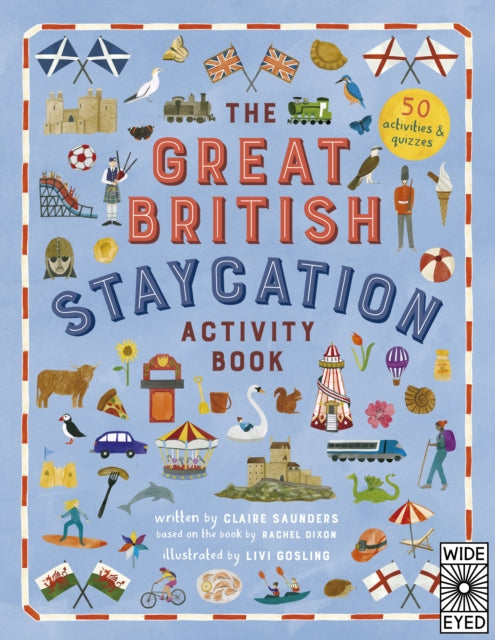 Book cover of: Great British Staycation Activity Book. By: DIXON RACHEL CLAIR