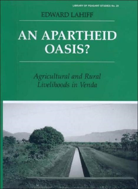 Book cover of: Apartheid Oasis?. By: Edward Lahiff