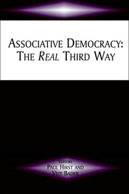 Book cover of: Associative Democracy. By: Paul Hirst