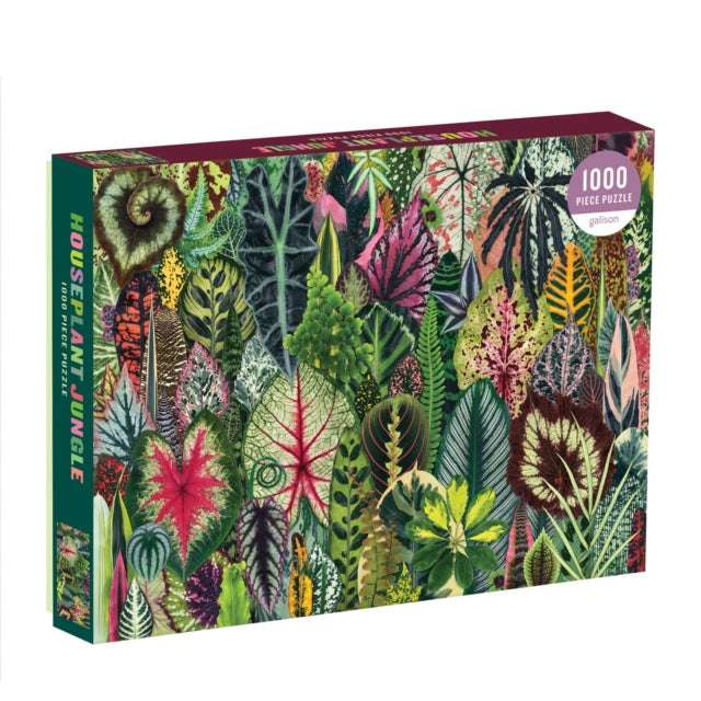 Book cover of: Houseplant Jungle 1000 Piece Puzzle