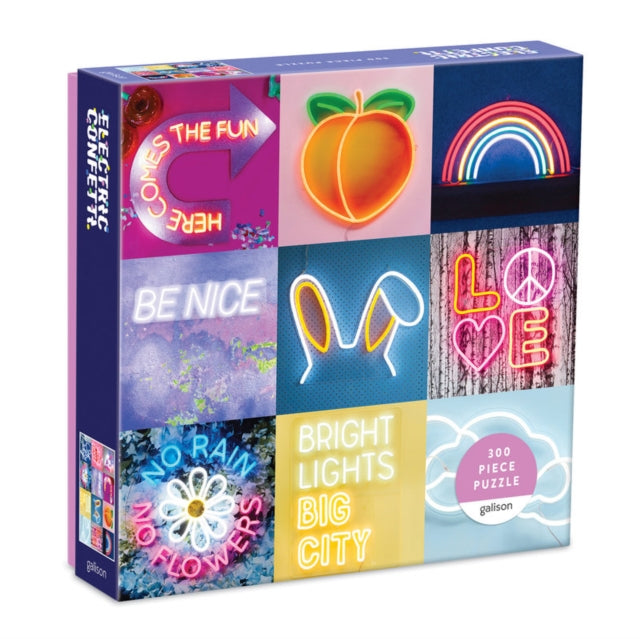 Book cover of: Electric Confetti Neon 300pc Puzzle