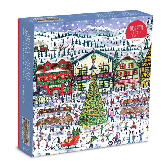 Book cover of: Michael Storrings Santa's Village 1000 Piece Puzzle