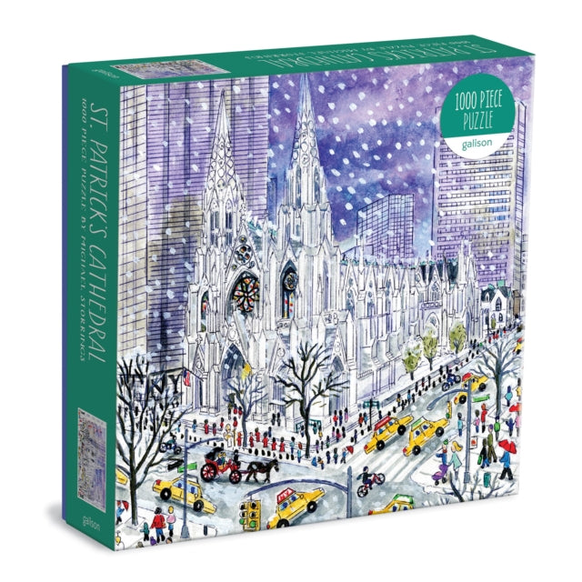Book cover of: Michael Storrings St. Patricks Cathedral 1000 Piece Puzzle