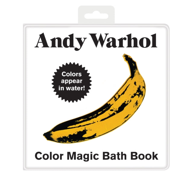Book cover of: Andy Warhol Color Magic Bath Book. By: Mudpuppy