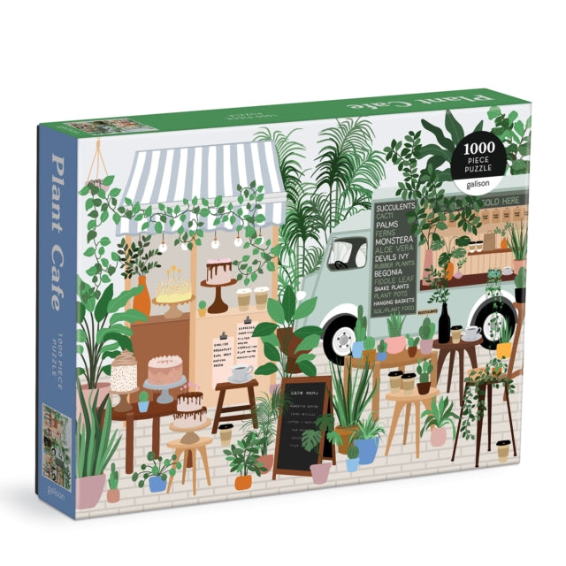 Book cover of: Plant Cafe 1000 Piece Puzzle