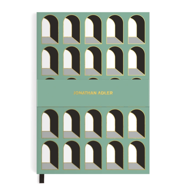 Book cover of: Jonathan Adler Arches A5 Journal. By: Galison