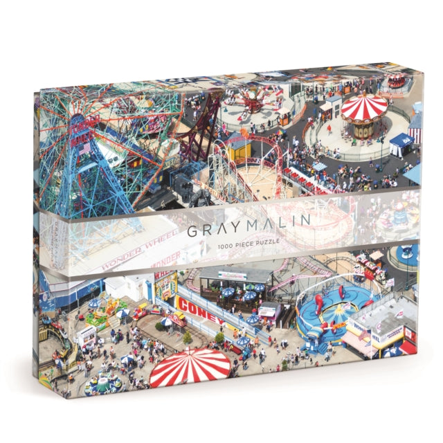 Book cover of: Gray Malin 1000 piece Puzzle Coney Island