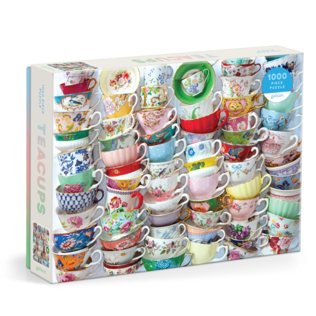Book cover of: Teacups 1000 Piece Puzzle