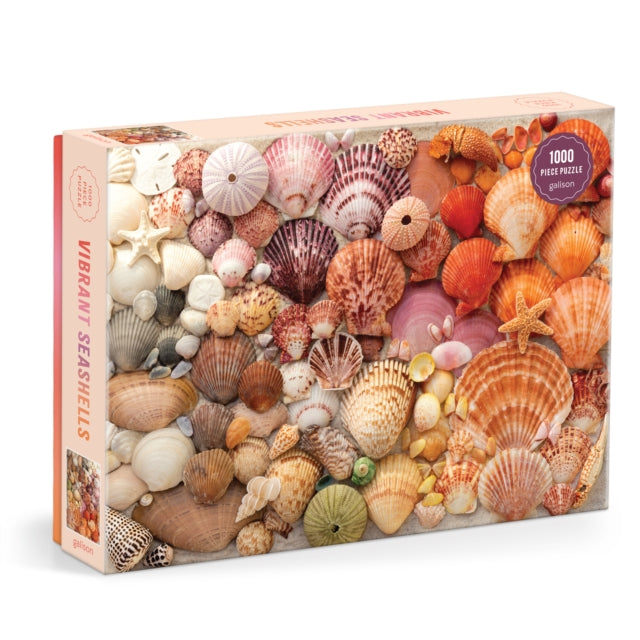 Book cover of: Vibrant Seashells 1000 Piece Puzzle