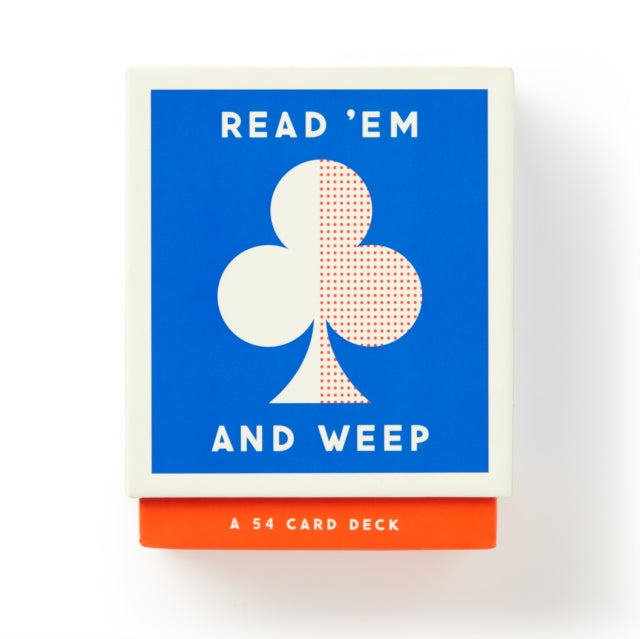 Book cover of: Read Em and Weep Playing Card Set